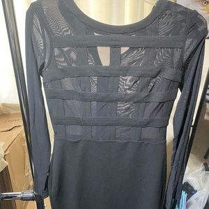 Mesh MIDI Dress